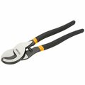 Tolsen 10 Cable Cutter Heavy Duty Drop-Forged High Quality Tool Steel, Double-Dipped Handle 38022